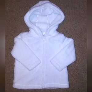 Child of mine by Carter’s fleece cozy baby zipped sweater